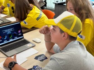 Large group of people in the large room